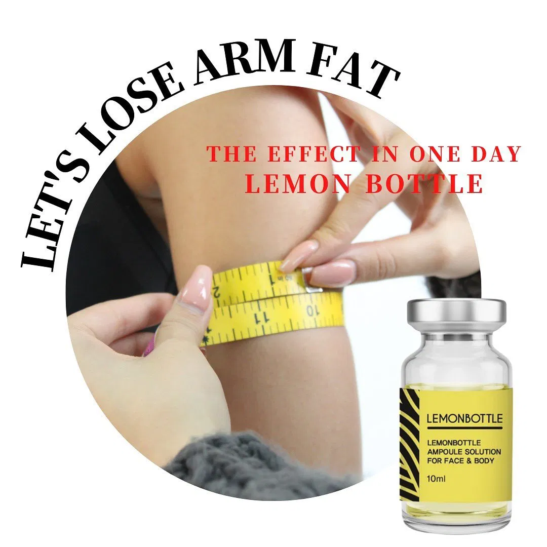 Wholesal Lemon Bottle Lipolabsolution Lipolysis for Face and Body Lipolysis Injection Lose Weight Slimming Injection Kybella Belkyra Lemonbottle Fat Dissolving