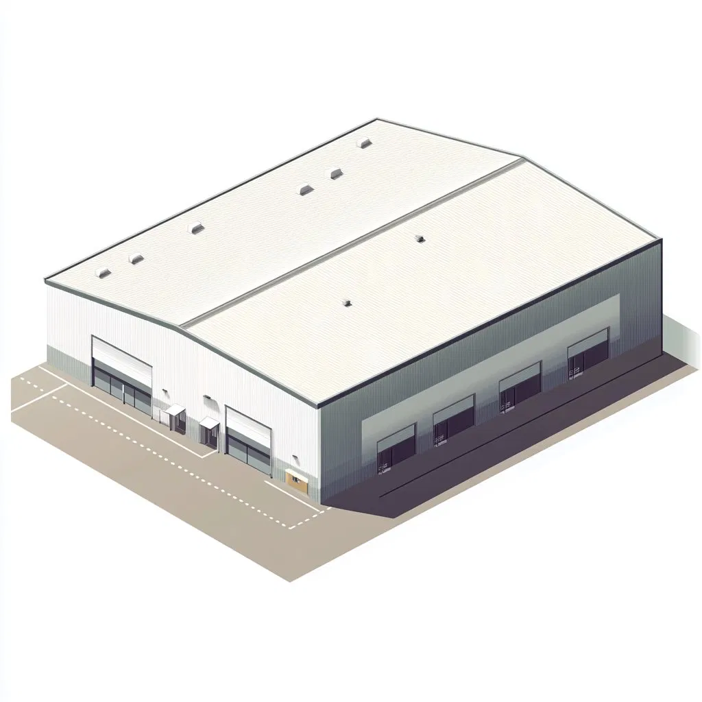 Steel Structure Chicken Coop Steel Structure Plant Steel Buildings for Sale