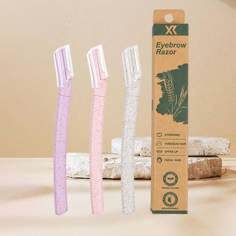 Customized Disposable Dermaplane Skin Care Tool Eyebrow Razor Blades