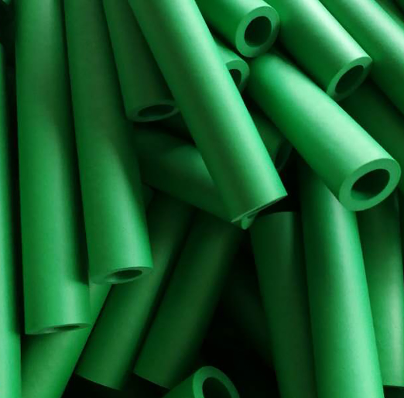 High Quality White EVA Foam Roll 1-4mm EVA Notty Tube Rubber Foam Tube for Protection Hose