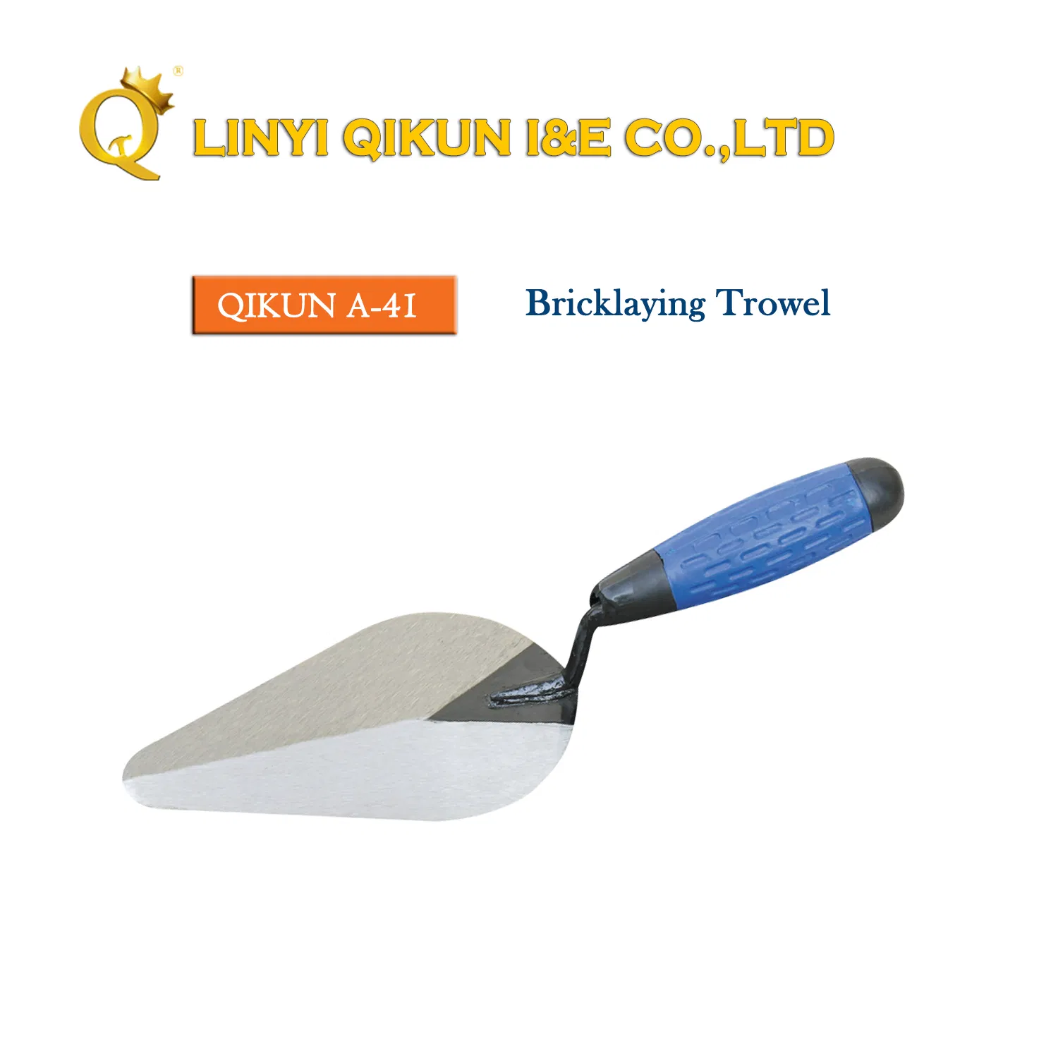 a-38 Construction Decoration Paint Hardware Hand Tools Rubber Plastic Handle Bricklayer Bricklaying Trowel