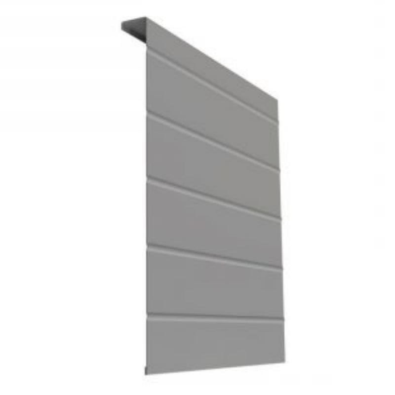 6-in X 10-FT White Aluminum Fascia Cover for Building