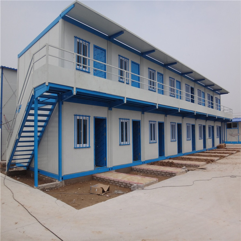 Fast Construction Worker Camp Low Cost Flat Pack Prefab House Modular Container Apartment