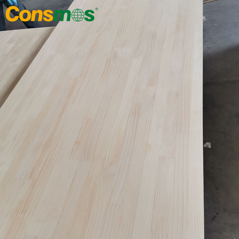 High Quality Waterproof Laminated Lumber Solid Wood Timber Board Finger Joint Wood Panel for Furniture and Decoration