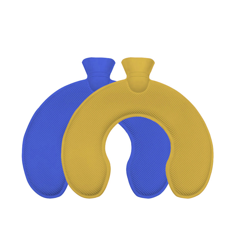 Good Quality U-Shape Hot Water Bottle with Handle