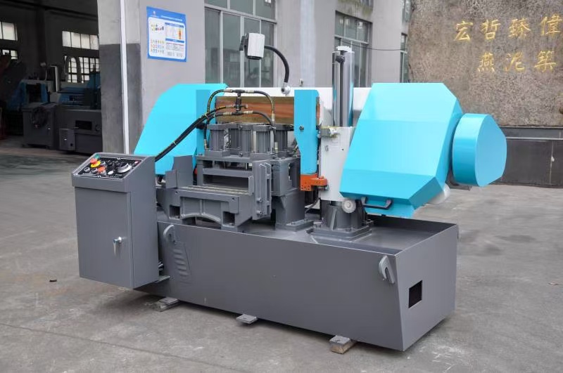 Ленточная пила по металлу автоматическая для стальных прутков