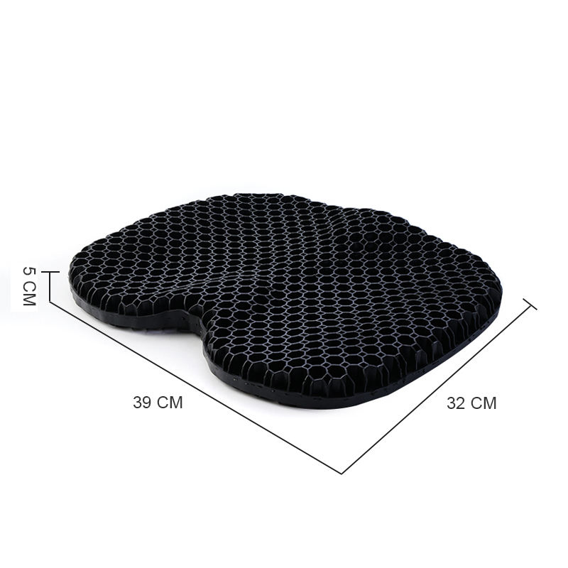 Best Orthopedic Gel Cushion Cover Seat Travel Cooling Breathable Honeycomb