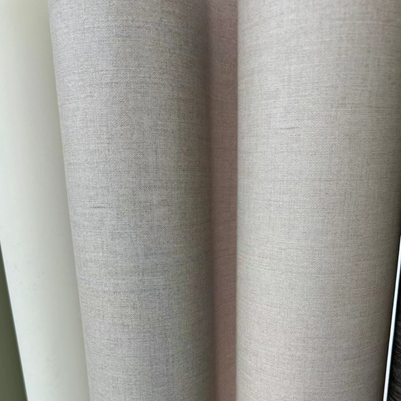 Deep Embossed Fabric Membrane PVC Film for MDF Board Lamination Vinyl PVC Foil Roll for WPC Wall Panels