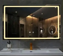 Premium 6mm Customizable Logo Mirror for Personal Branding