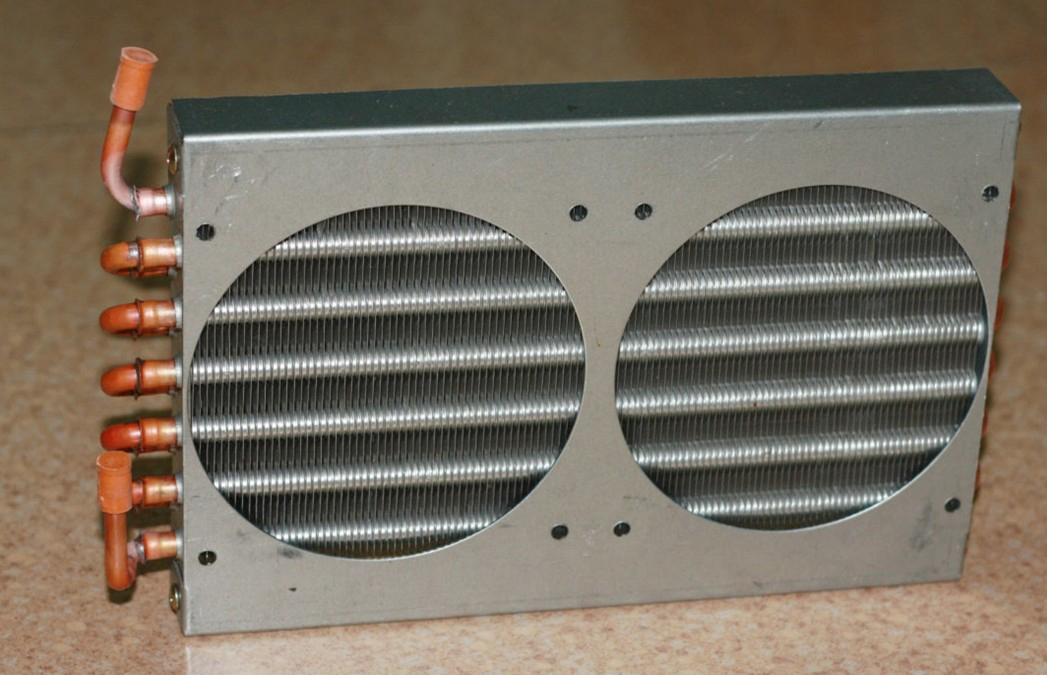 Refrigerator and Air Conditioner Copper Condenser with Aluminum Fin