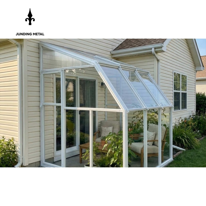 High-End New Design Assembled Double Glazed Sunroom for Garden Viewing