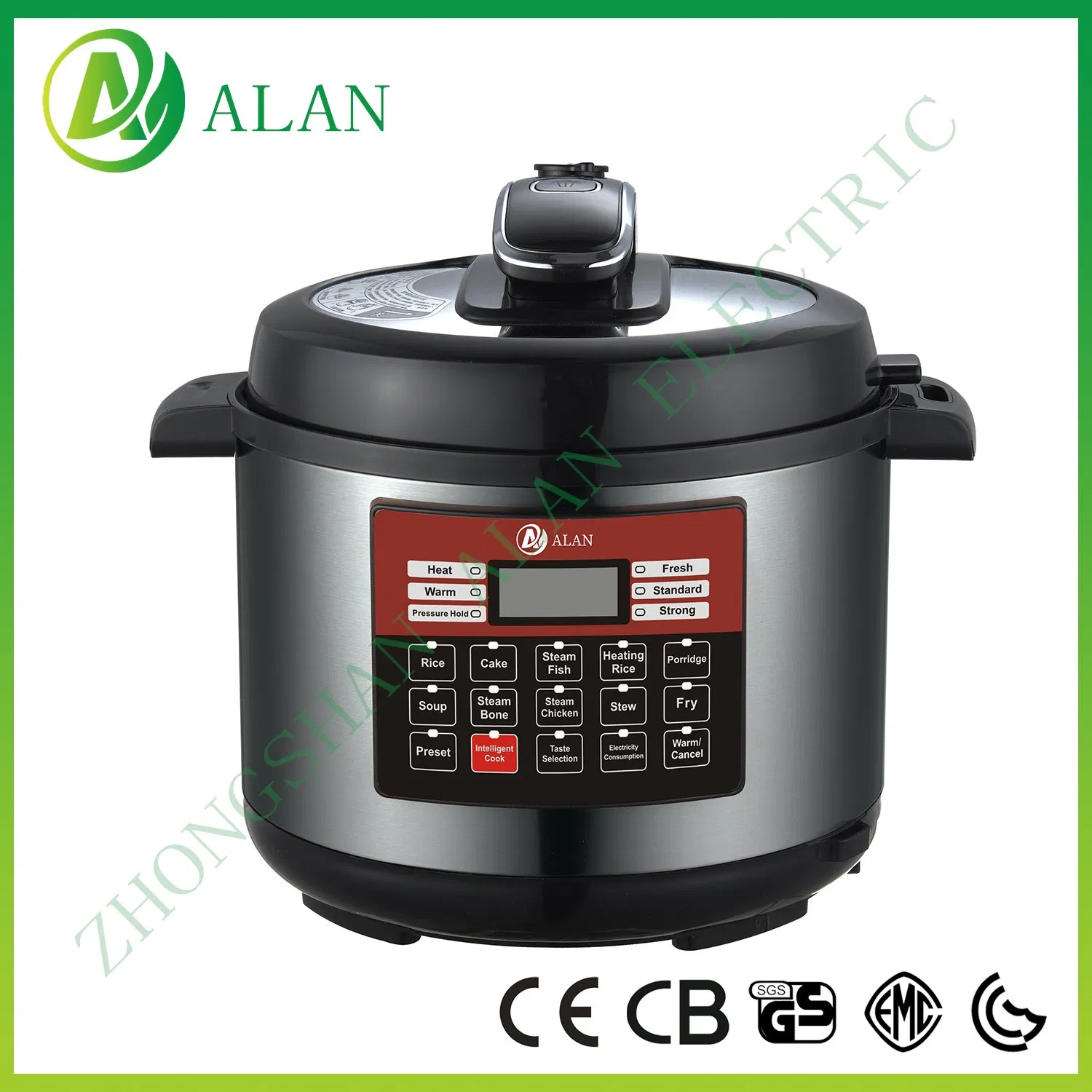 Unique Design Hot Sale Timer Commercial 4L-12L Electric Pressure Cooker