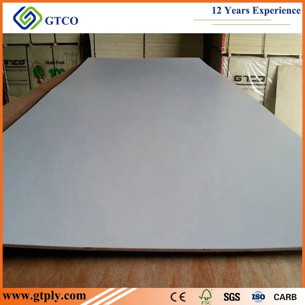 Furniture Grade/Mr Glue/Poplar Core Melamine Plywood Interior Design Decoration