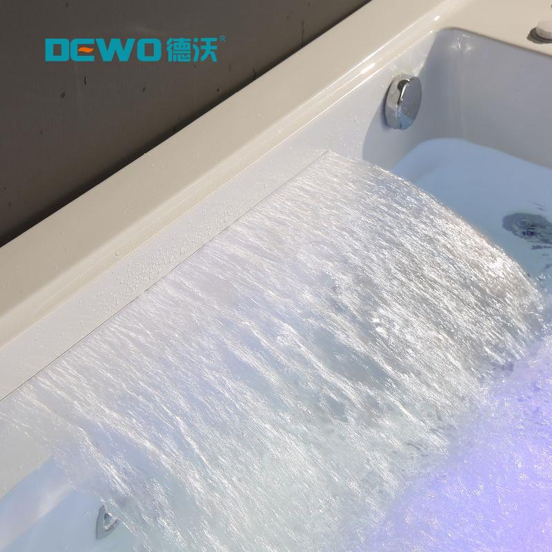 Умная ванна с сенсорной панелью и гидромассажем LL757