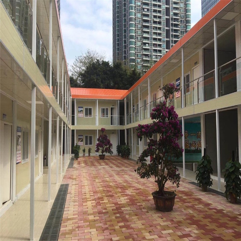 Quick Assemble Site Luxury Office Cabin Prepainted Container Hotel