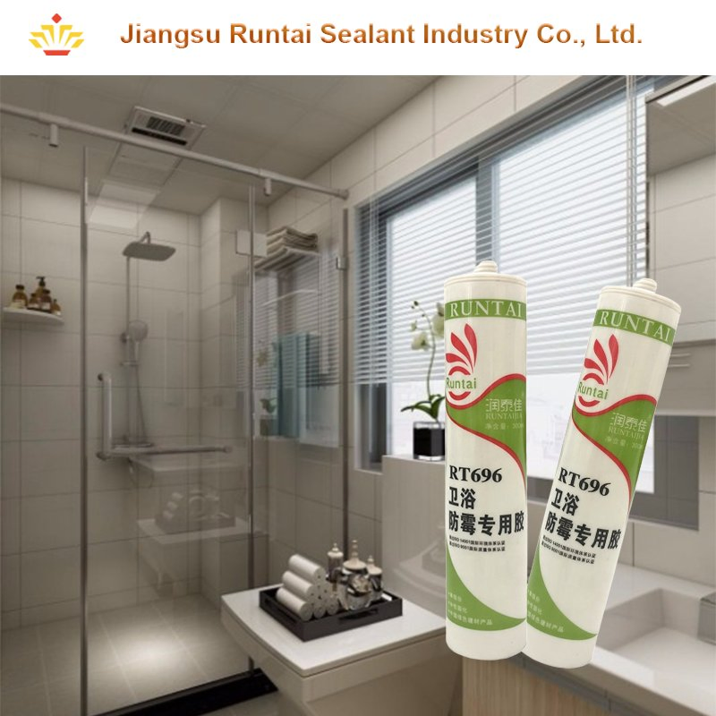 Fast-Acting Waterproof Silicone Sealant for Kitchen & Bath