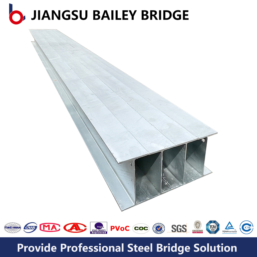 Superior Heavy Duty Precision Machined Bent Cap for Structural Support Bailey Bridge