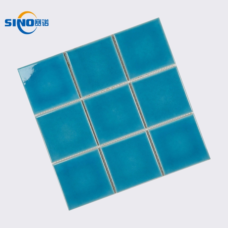 Керамическая плитка 100x100 мм глянцевая с эффектом льда