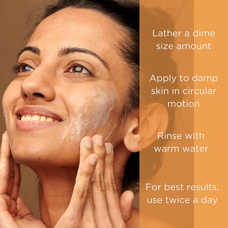 OEM Face Wash Cleanser Deep Pore Cleaner and Moisturizing Nourishing Ingredients Niacinamide Acne Whitening Aloe Vera Cream