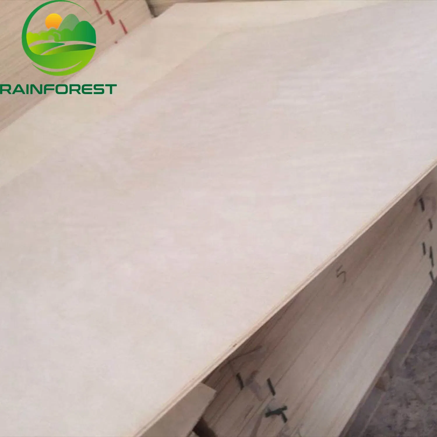 3mm/5mm/9mm Melamine Laminated Board Plywood for Construction and Furniture