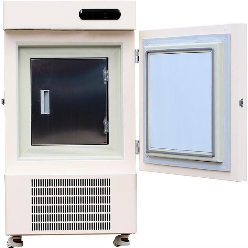 -80 Degrees Portable Mini Ultra Low Temperature Freezer Medical Cryogenic Equipment for Hospital