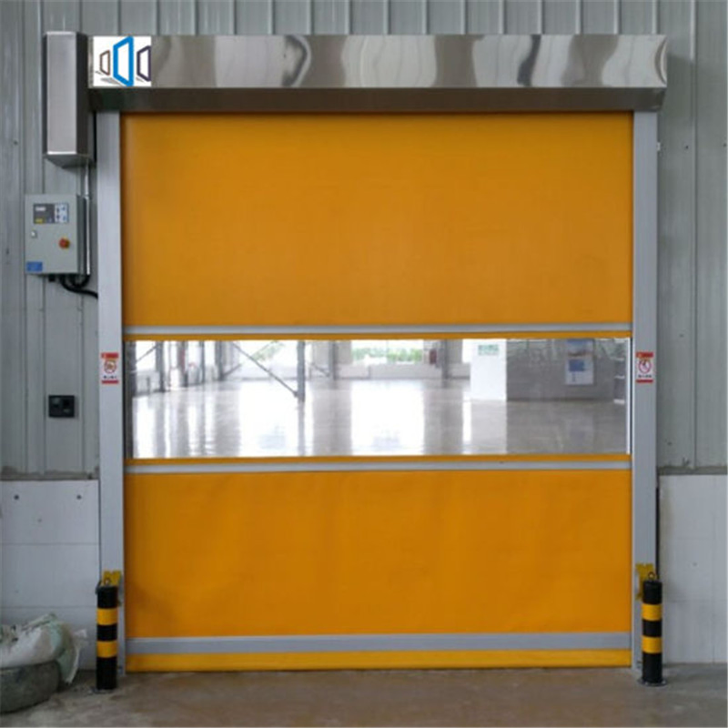 Fast PVC Roller Shutter Door Good Sealing Fast Rolling Door for Frozen Food Warehouse