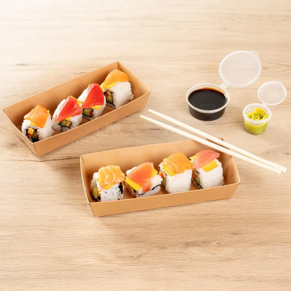 Custom Logo Printed Disposable Semi Wrap Bamboo Grade a Disposable Chopsticks