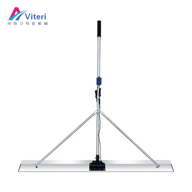 Extendable Metal Aluminium Telescopic Pole Handle Concrete Screed Hand Bull Float Kit Tools
