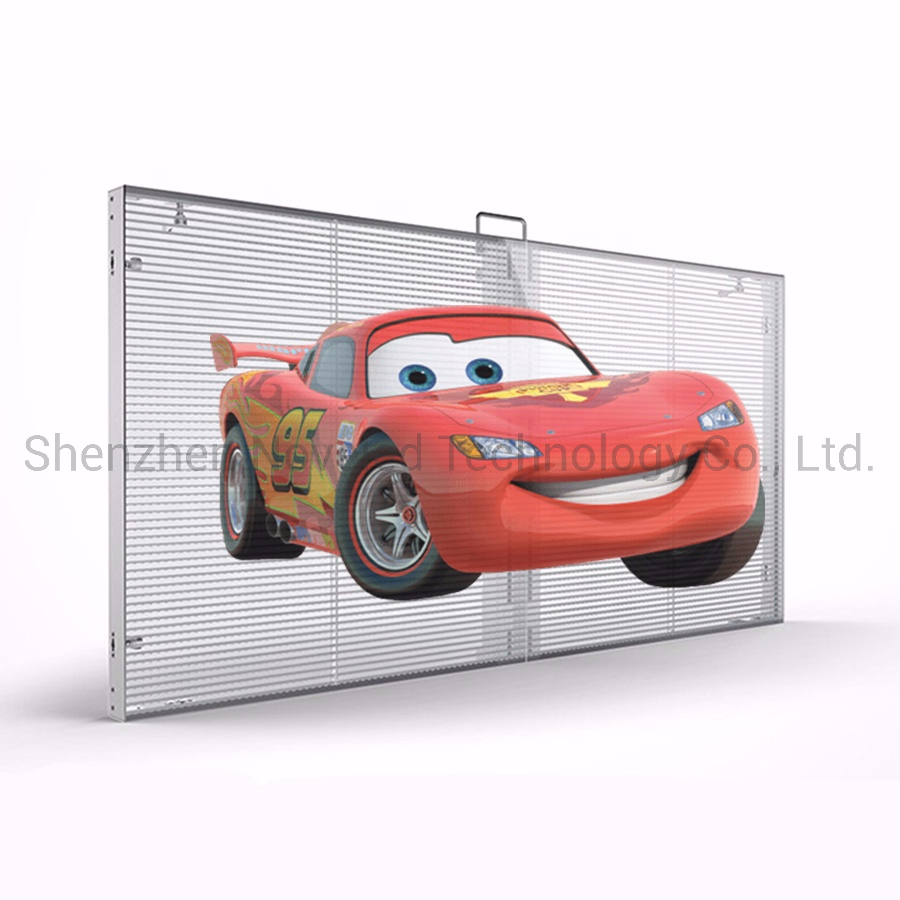 P3.9-7.8 Window Wall Transparent LED Display Screen