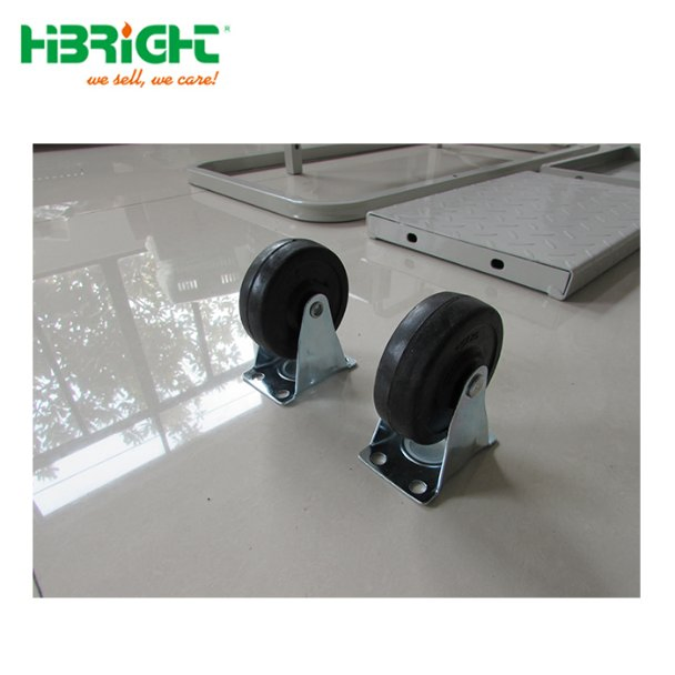 2 Step Strengthen Moveable Truck Step with Caster