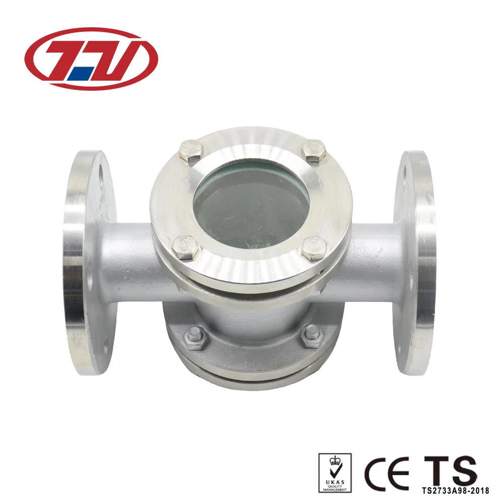 Stainless Steel High Pressure Double Window Corrosion Resistant Sight Glass for Water