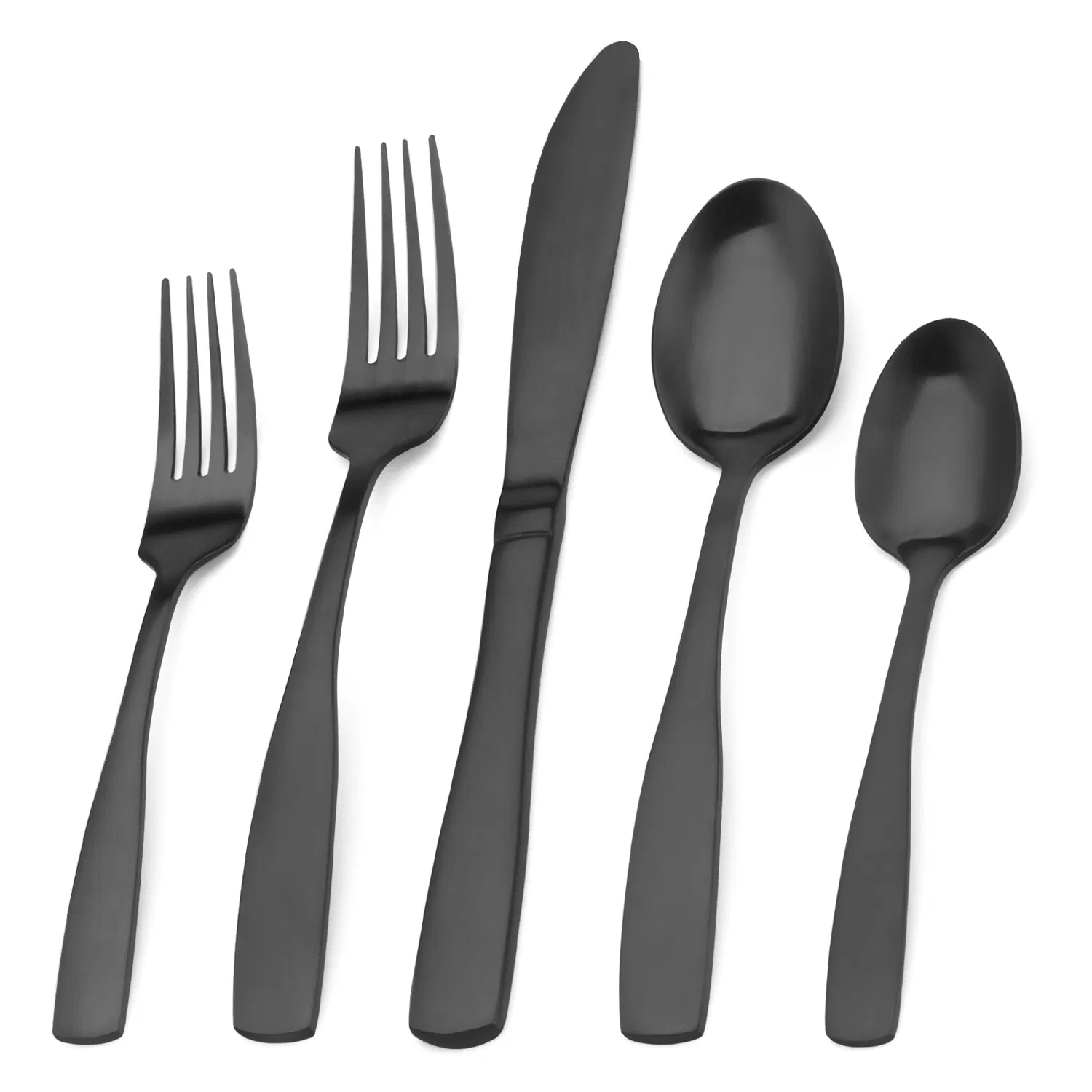 Kitchenware Matt Rose Gold Dinner Spoon Cutlery Set