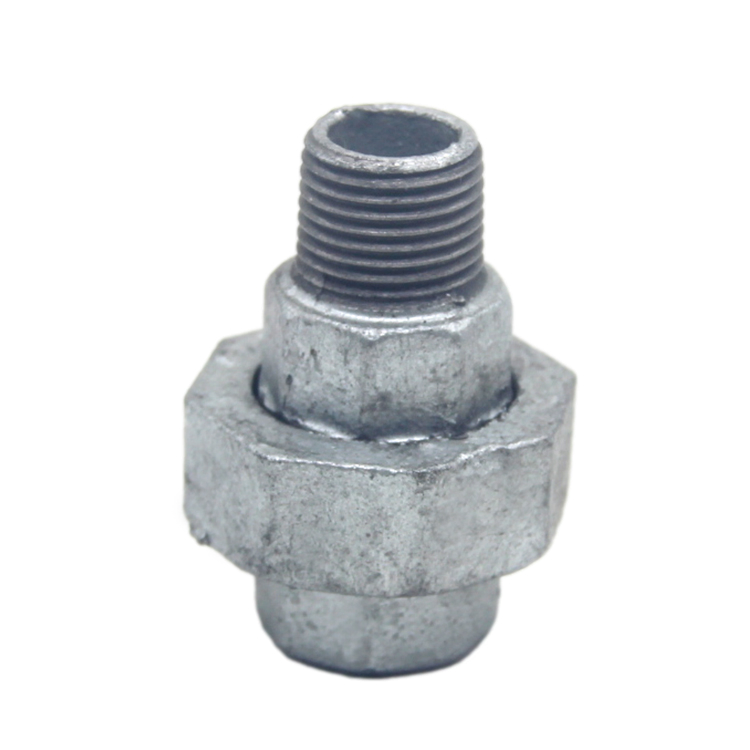 Art. 341-ISO U12 Union, Taper Seat, M/F Thread Malleable Iron Pipe Fitting