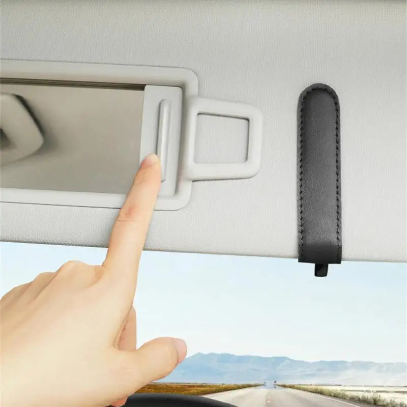 Hot Sale Multi-Function Car Sun Visor Sunglasses Holder Clip Portable Magnetic Glasses Fastener Clip