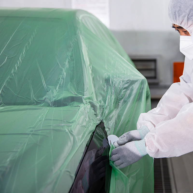 Automatic Car Covers Plastic Roll Plastic Film 4m*300m