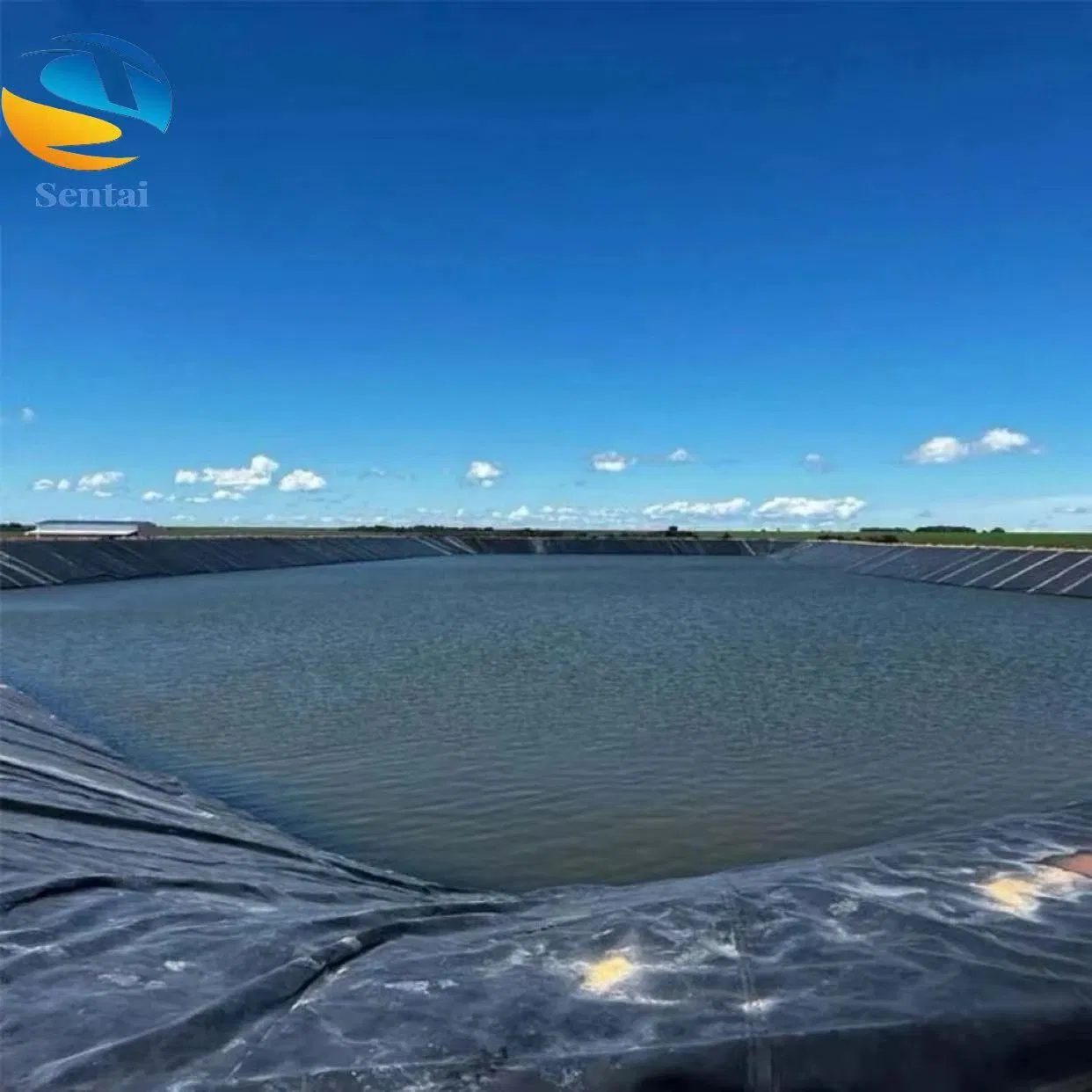 1mm and 2mm Smooth HDPE Geomembrane Landfill Tailings Dam Gold Mine Copper Mine Heap Leaching Tank Pond Liner