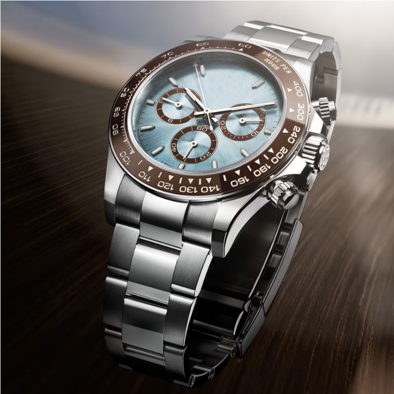 High-End Mechanical Watch, 1: 1 Replica, High-Quality 5A 904L Stainless Steel, Waterproof Diving Crystal, Equipped with 4130/4131 Movement.