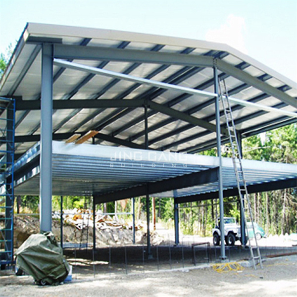Q235 Q355 Metal Frame Galvanized Industrial Prefab Design Prefabricated Workshop/Warehouse Steel Structure with Painted Sandwich Panel
