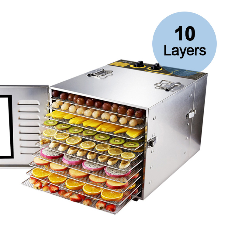 Home Use Electric Dryer 10tray Vegetable Fruit Dehydrate Jerky Food Dehydrator