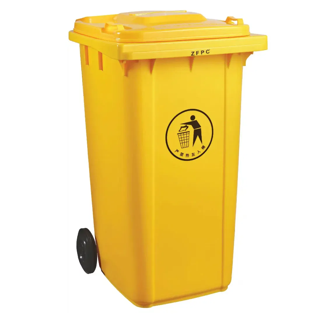 Промышленный мусорный бак 240 л Powerspark