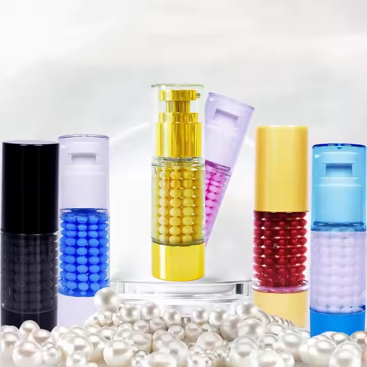 Deep Vitamin C Golden Capsule Face Moisturizer Liposome Capsules for Wrinkles Skin Radiance Face Cream