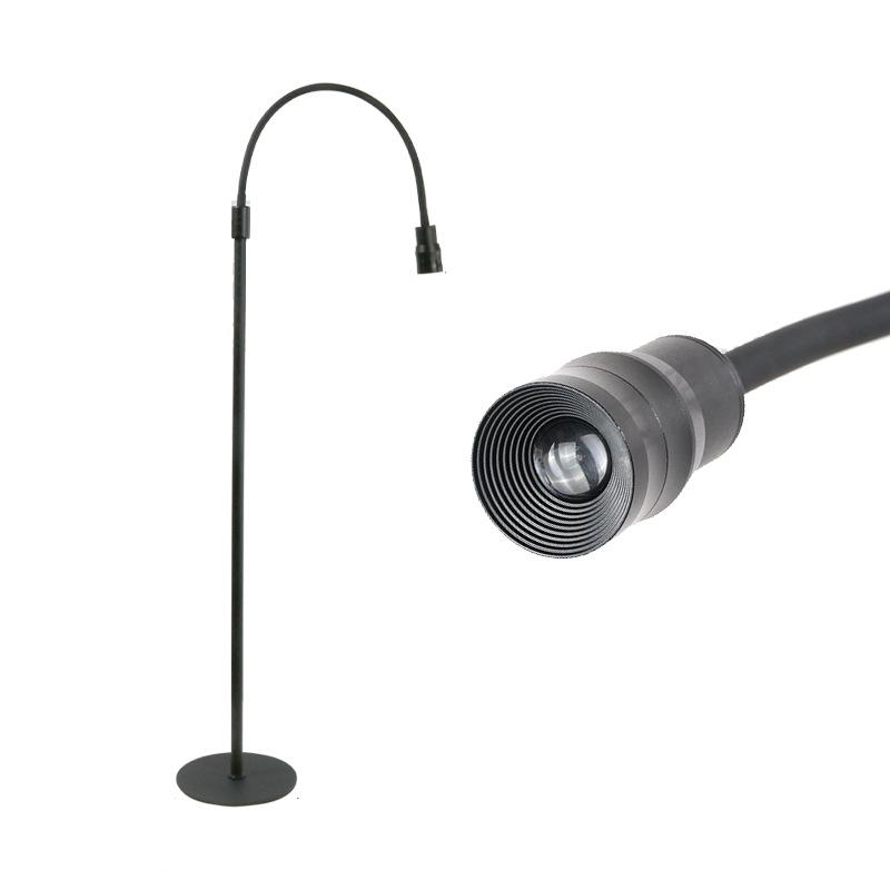 5W Hot Sale Adjustable Tree Standing Eyelash Extension Light Lamp Professional Eyelash Curler Foot Switch LED UV Lamp