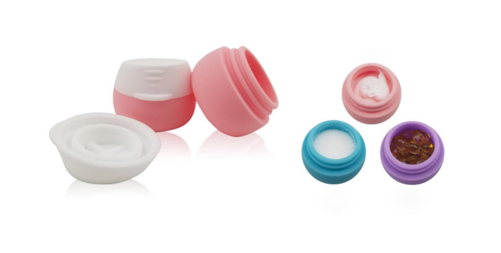 Versatile Silicone Travel Bottle for Skincare and Pharmaceuticals