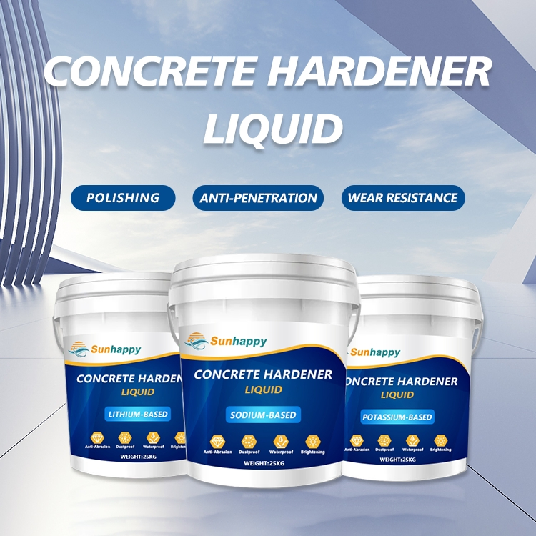 Wholesale Garage Concrete Hardener Good Penetration/Wear-Resistant Anti-Corrosion/Strong Adhesion Concrete Floor Curing Sealing