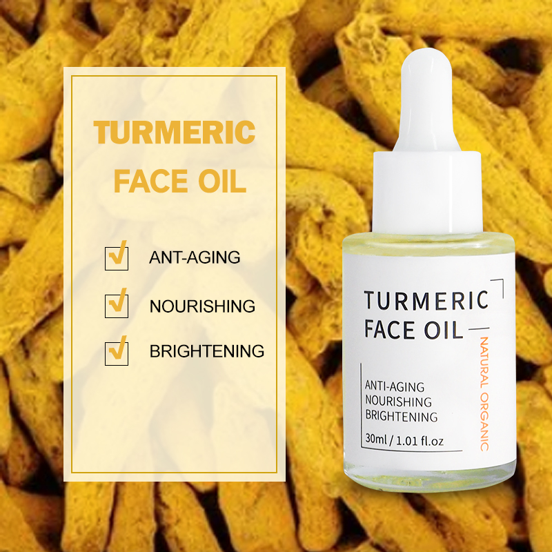 Cosmetics Skin Care Turmeric Anti Aging Nourishing Brightening Turmeric Face Essential Oil