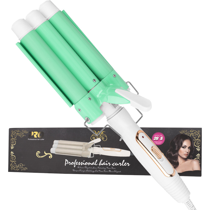 Hot Style Three-Tube Curling Iron Three-Rod Curling Iron Water Wave Hair Rod