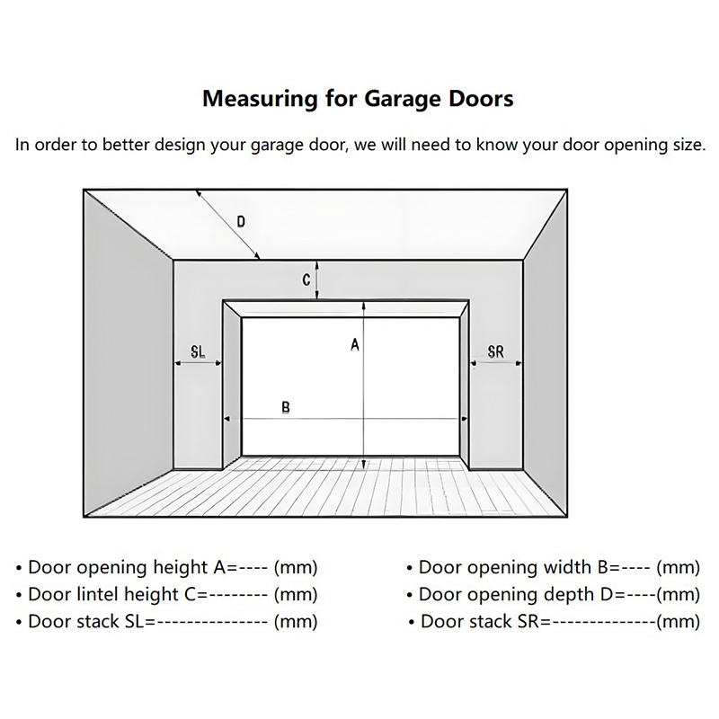 Popular Desiqn Classic Vertical Standard Rib with Windows Steel up-and-Over Garage Doors