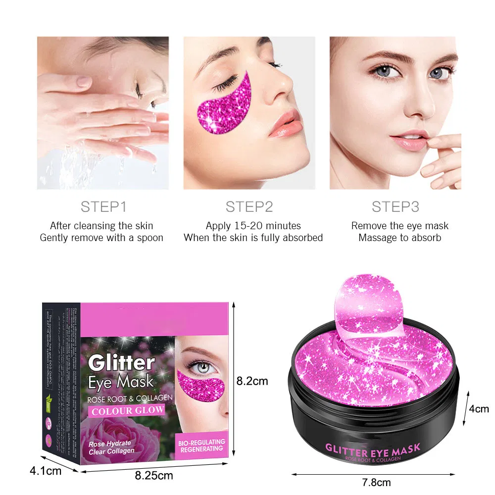 Eye Bags Treatment with Hyaluronic Acid Collagen Under Eye Patches Masks