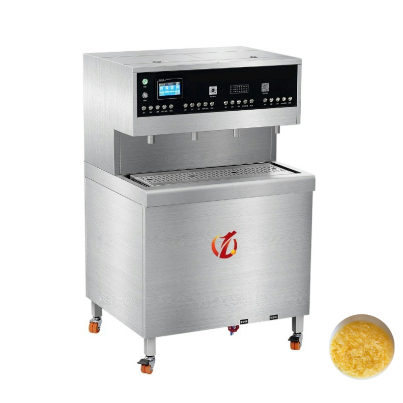 Farm Use Soup Meat-Based Cooking Equipment New Automatic Double-Head Food Processing Machinery Rice-Friendly Engine Core Meat