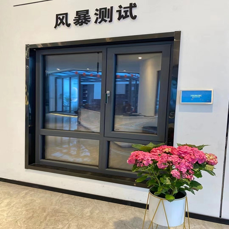 Modern Minimalist Design Glass Window Indoor Bathroom Aluminium Alloy Casement Window